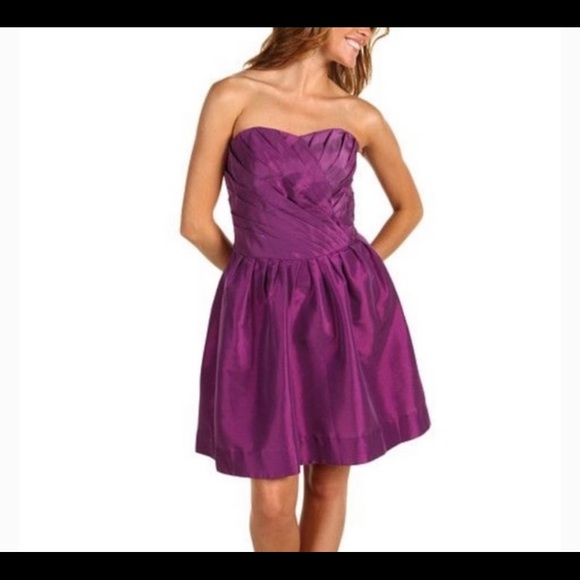 Max and Cleo size 8 purple cocktail dress - Picture 2 of 5